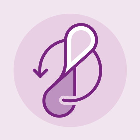 Poise® Ultra Thin Pads With Wings For Bladder Leaks, 4 Drop Moderate Absorbency, Regular Length Feature: Thin-Flex® Design