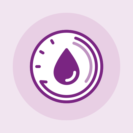 Poise® Ultra Thin Pads With Wings For Bladder Leaks, 4 Drop Moderate Absorbency, Regular Length Feature: XPRESSDRI™ Core